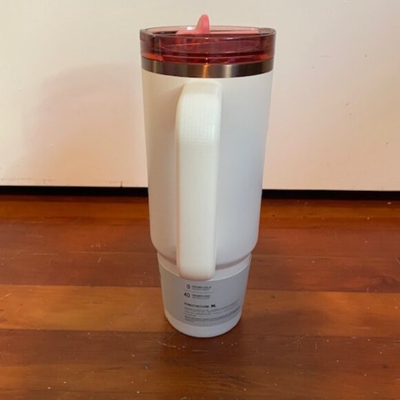 NEW Stanley The Flip Straw Quencher Protour Tumbler Cream Rose Gold Top LIMITED - Picture 6 of 13
